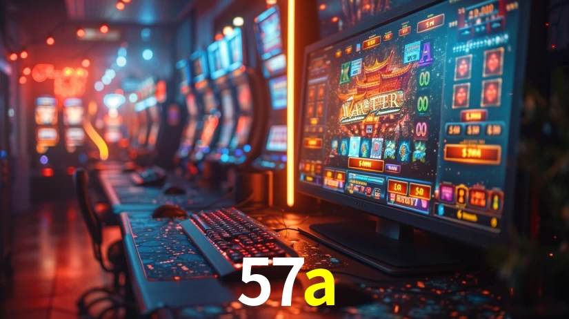 57a: Jogos de Caça-Níqueis-Altas Recompensas, Roleta-Velocidade, Blackjack-Desafios Máximos